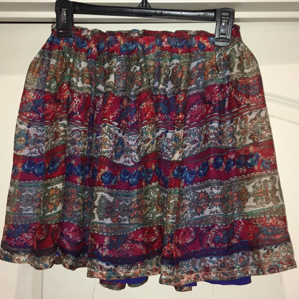 Emmelee Short Flower Skirt